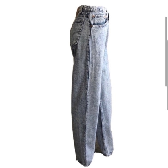 Vintage LEVI’S 550 raw hem on waist high waist jeans blue - Picture 3 of 16